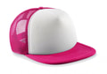 Snapback Trucker Vintage B645 Fuchsia-White